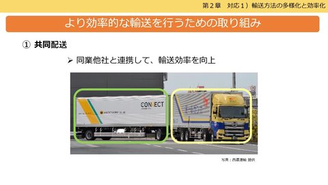 17-02  消費者の生活も大きく変える? 物流の「2024年問題」＜第2章 対応1) 輸送方法の多様化と効率化＞
